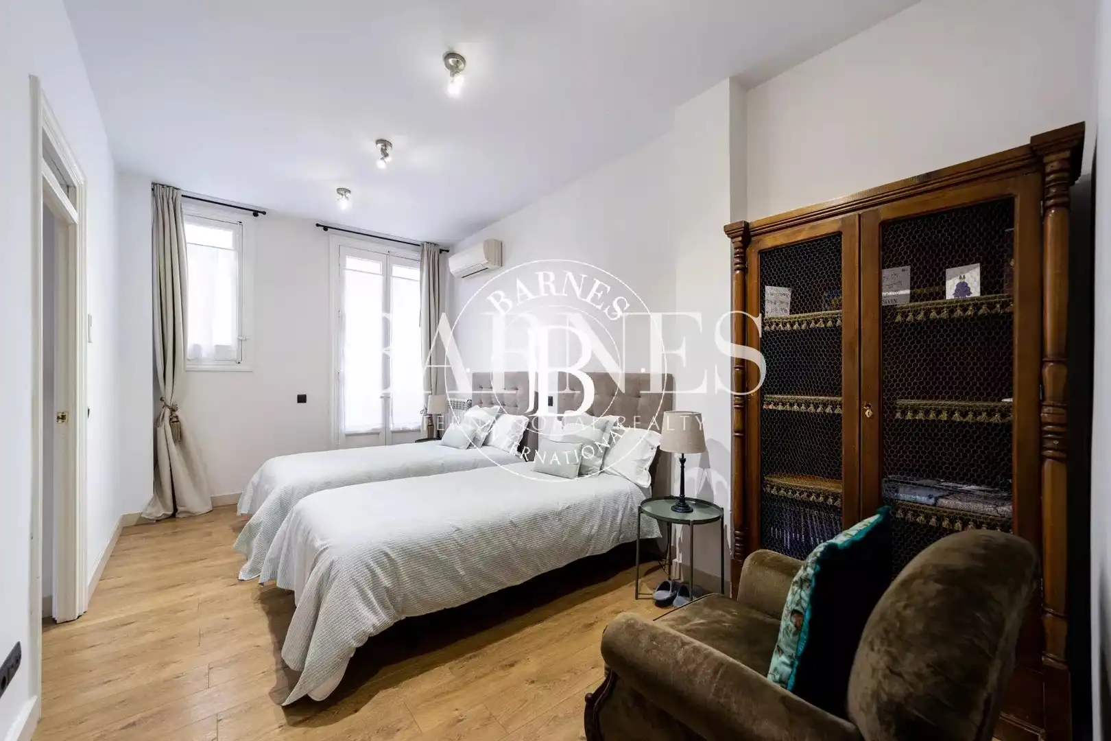 Schlafzimmer von Maisonette zur Miete in Madrid mit Klimaanlage, Heizung und Terrasse