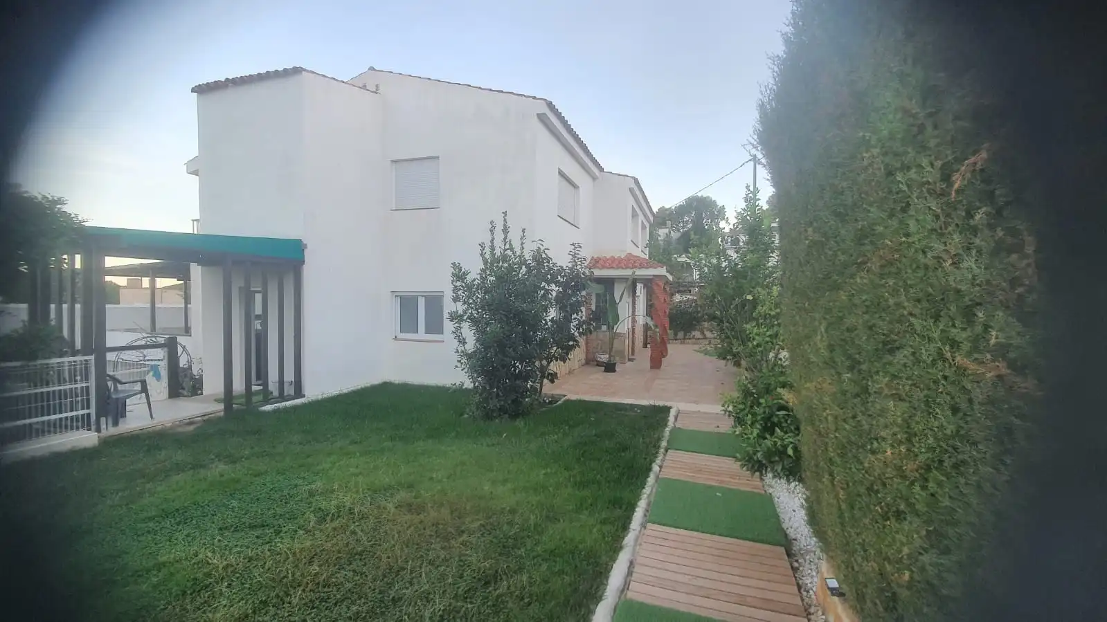 Vista exterior de Casa o chalet en venta en Manises con Aire acondicionado, Jardín privado y Terraza