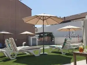 Terrace of Detached homes for sale in Villanueva de la Cañada  with Air Conditioner, Heating and Private garden