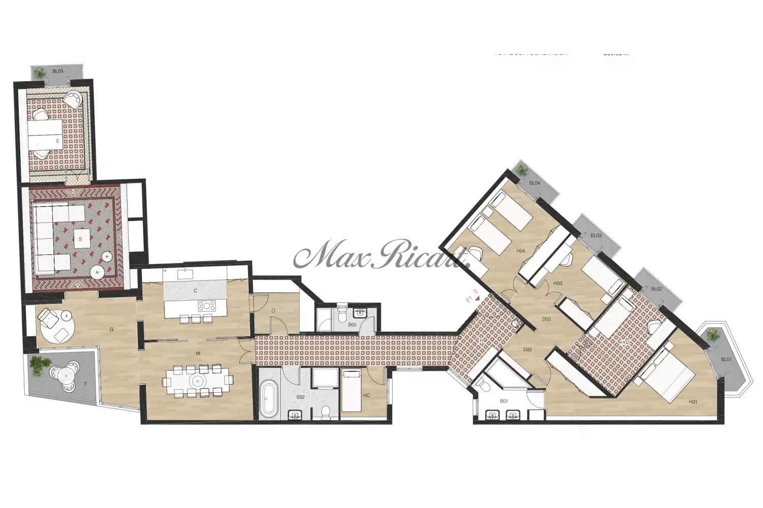 Appartement avec terrasse à louer à N/A, imagen 63