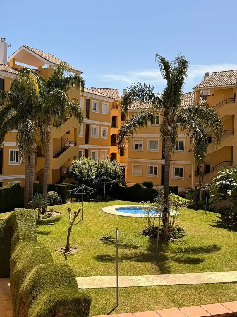 Exterior view of Apartments for rent in Mijas  with Heating, Terrace and Community pool