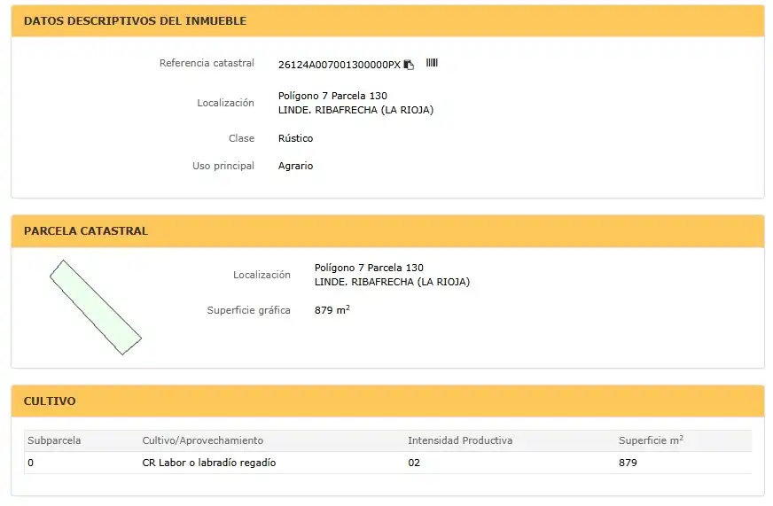 Jardín de Terreno en venta en Ribafrecha