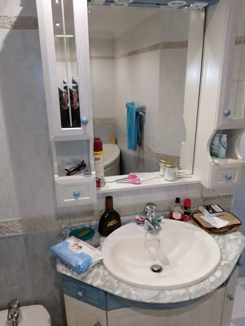Bathroom of Flat for sale in Ribeira  with Heating, Parquet flooring and Terrace