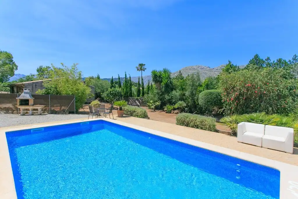 Jardín de Finca rústica en venta en Pollença con Jardín privado, Terraza y Piscina