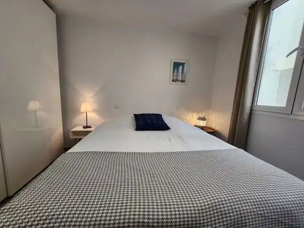 Schlafzimmer von Wohnung zur Miete in Las Palmas de Gran Canaria mit Möbliert und Waschmaschine
