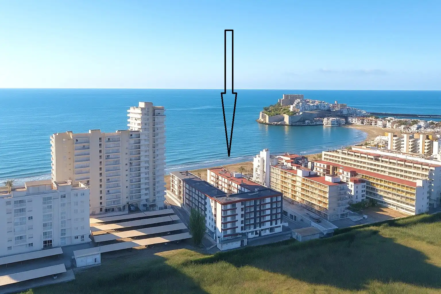 Exterior view of Apartments for rent in Peñíscola / Peníscola  with Air Conditioner, Heating and Terrace