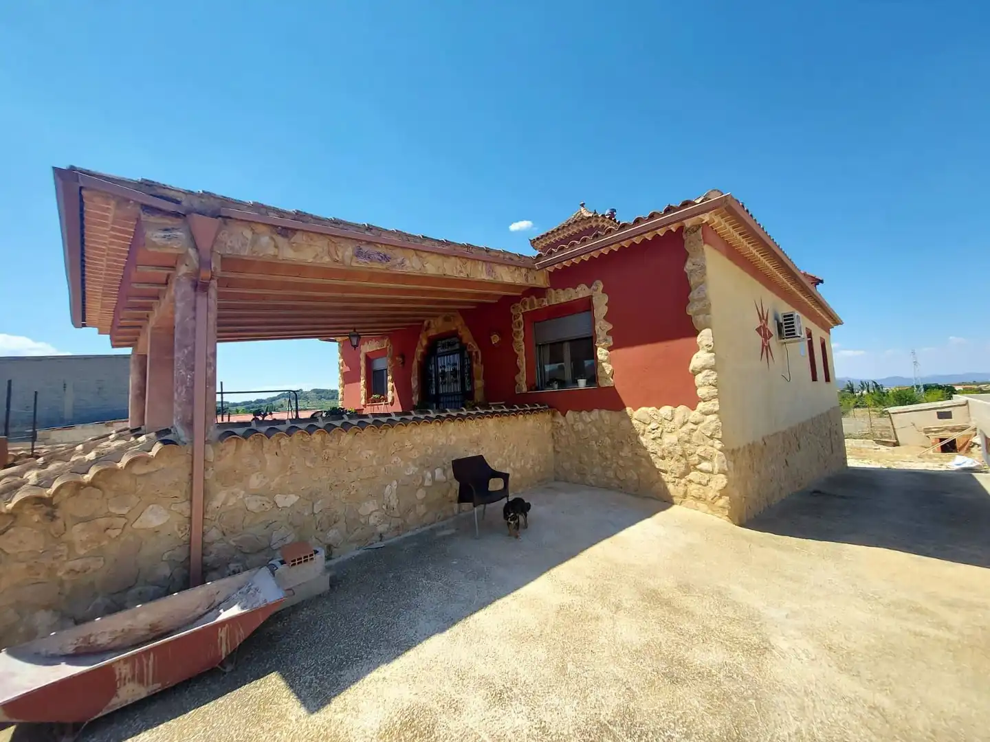 Vista exterior de Casa o xalet en venda en Socovos amb Jardí privat i Terrassa