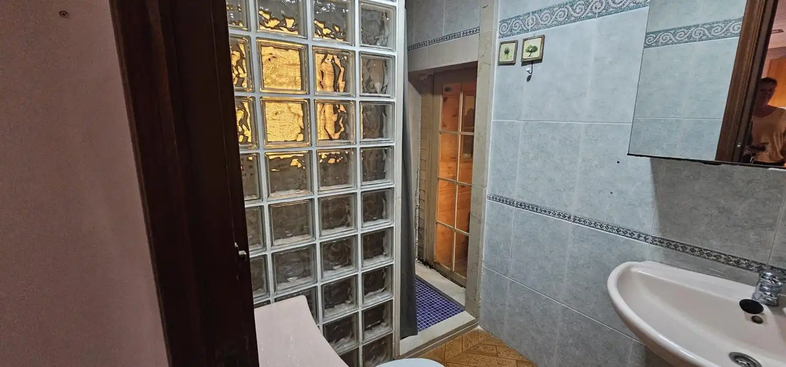 Baño de Casa o chalet en venta en Algueña con Aire acondicionado, Calefacción y Jardín privado