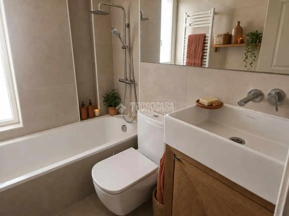 Bathroom of Attic for sale in Madrid  with Air Conditioner, Heating and Terrace