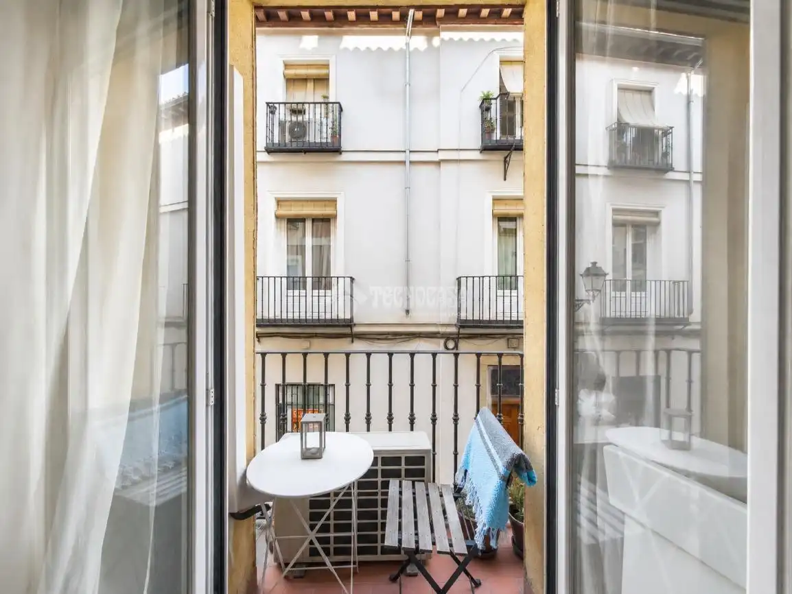Terraza de Estudio de alquiler en Madrid