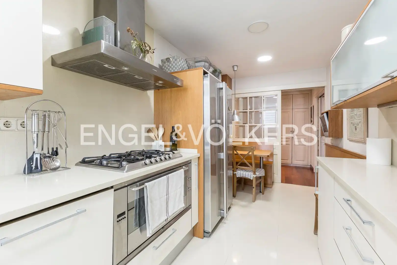 Kitchen of Flat for sale in Barcelona  with Air Conditioner, Heating and Furnished