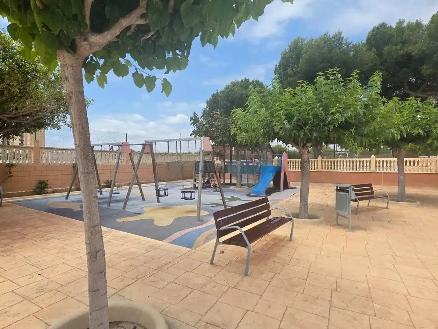 Terrace of Flat for rent in Alicante / Alacant  with Swimming Pool, Furnished and TV