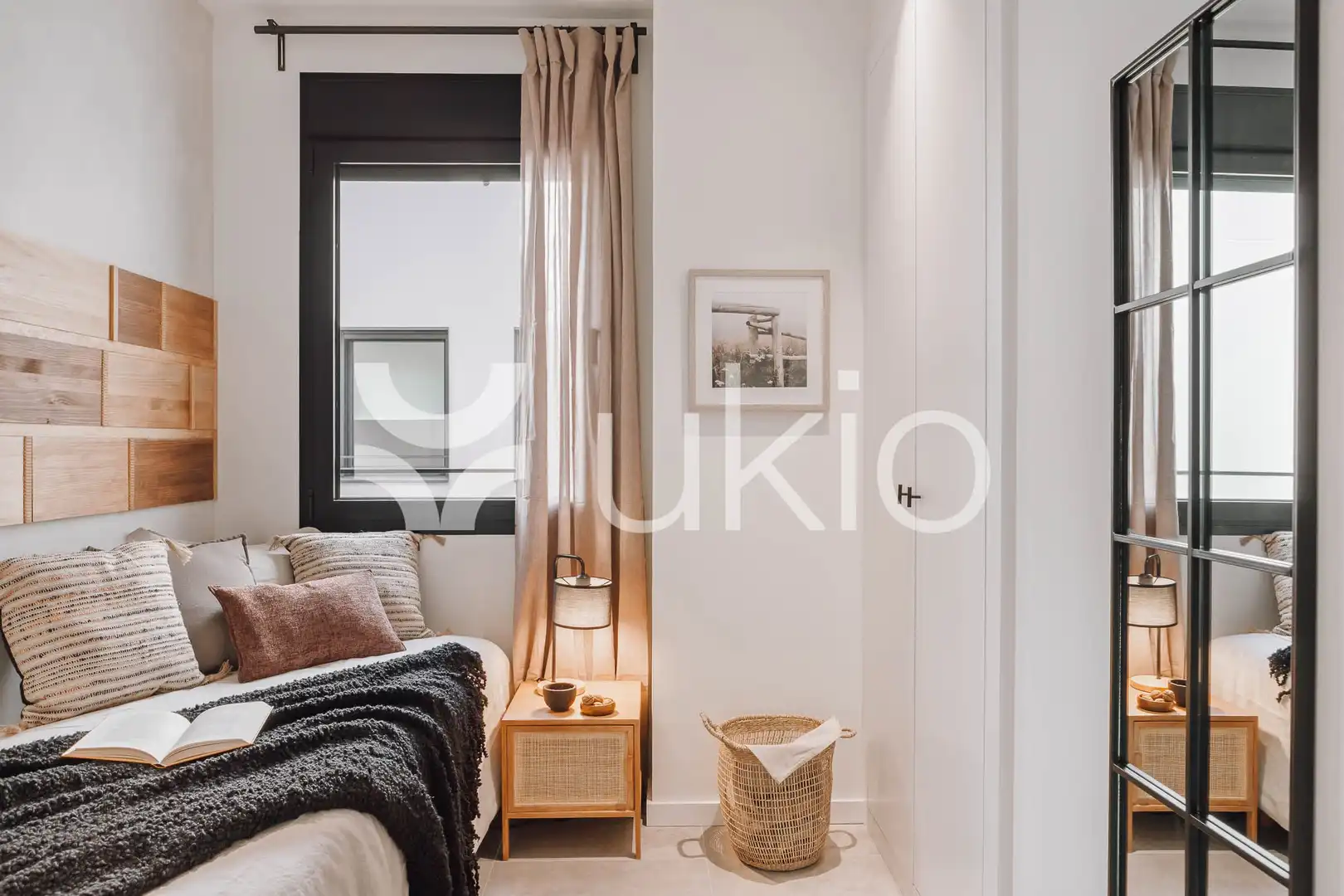 Bedroom of Apartments for rent in Barcelona  with Air Conditioner, Furnished and Oven