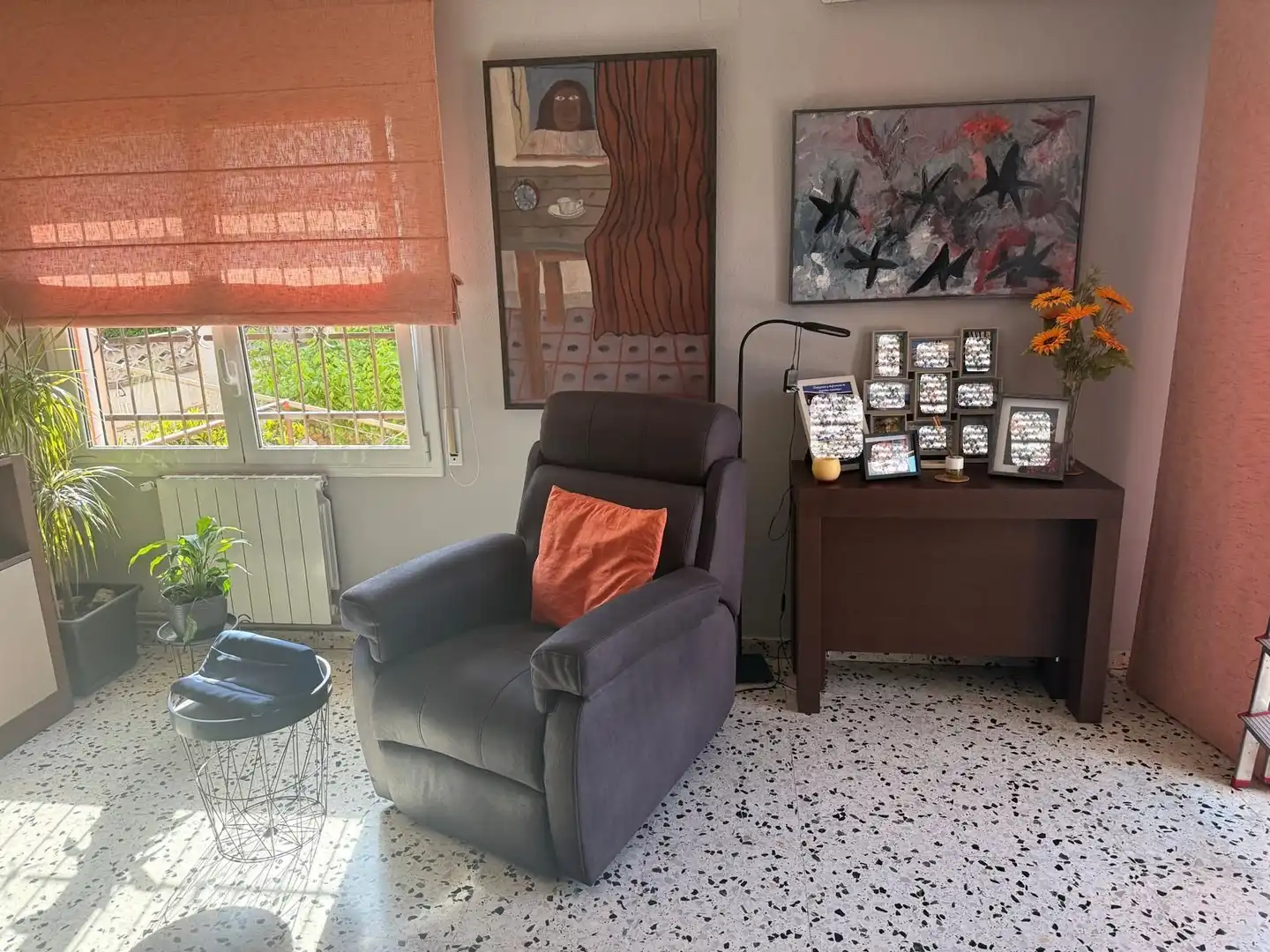 Sala d'estar de Casa adosada en venda en Hostalric amb Aire condicionat, Calefacció i Terrassa
