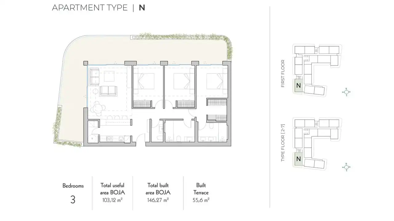 Apartament amb jardí en venda a Castillo Sohail - Myramar, imagen 38