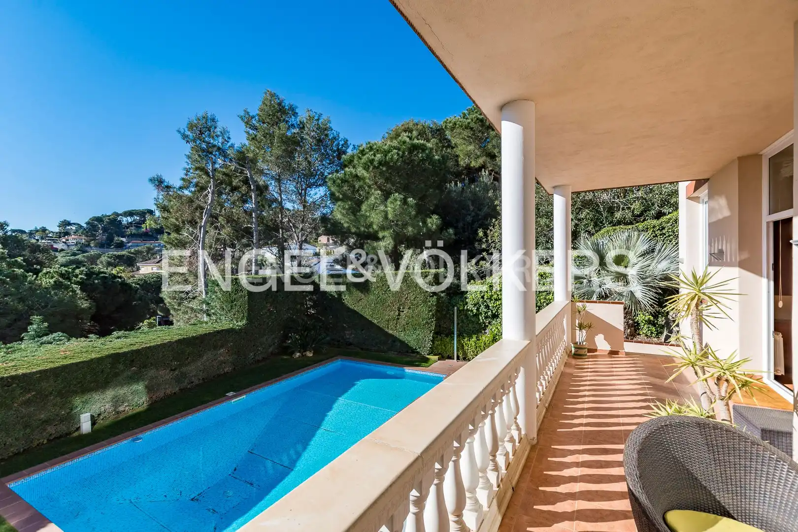 Terrassa de Casa o xalet en venda en Cabrils amb Aire condicionat, Calefacció i Parquet