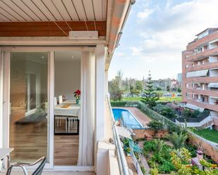 Bedroom of Flat for sale in Cornellà de Llobregat  with Air Conditioner, Heating and Terrace