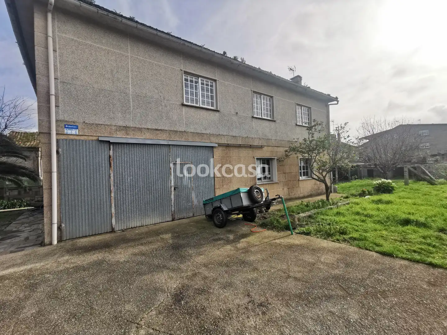Vista exterior de Casa o chalet en venta en Meaño con Jardín privado, Terraza y Trastero