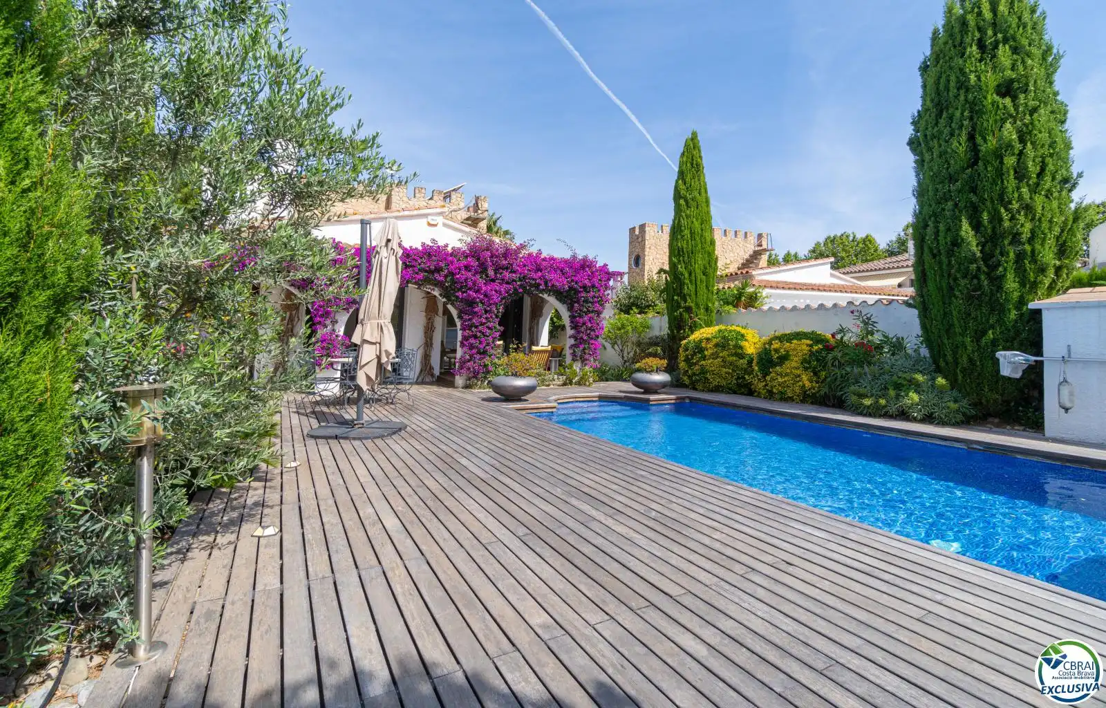Piscina de Casa o xalet en venda en Empuriabrava amb Aire condicionat, Piscina i Moblat