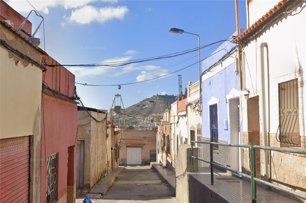 Vista exterior de Casa adosada en venda en Cartagena