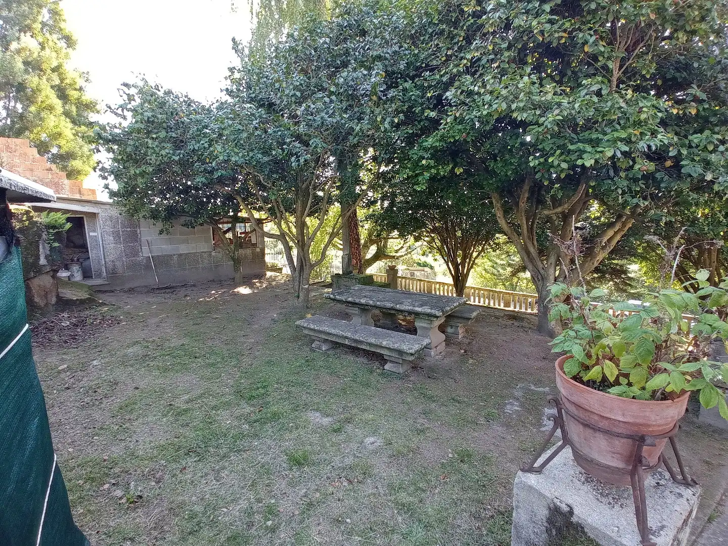 Jardí de Casa o xalet en venda en Pontevedra Capital  amb Calefacció, Jardí privat i Parquet