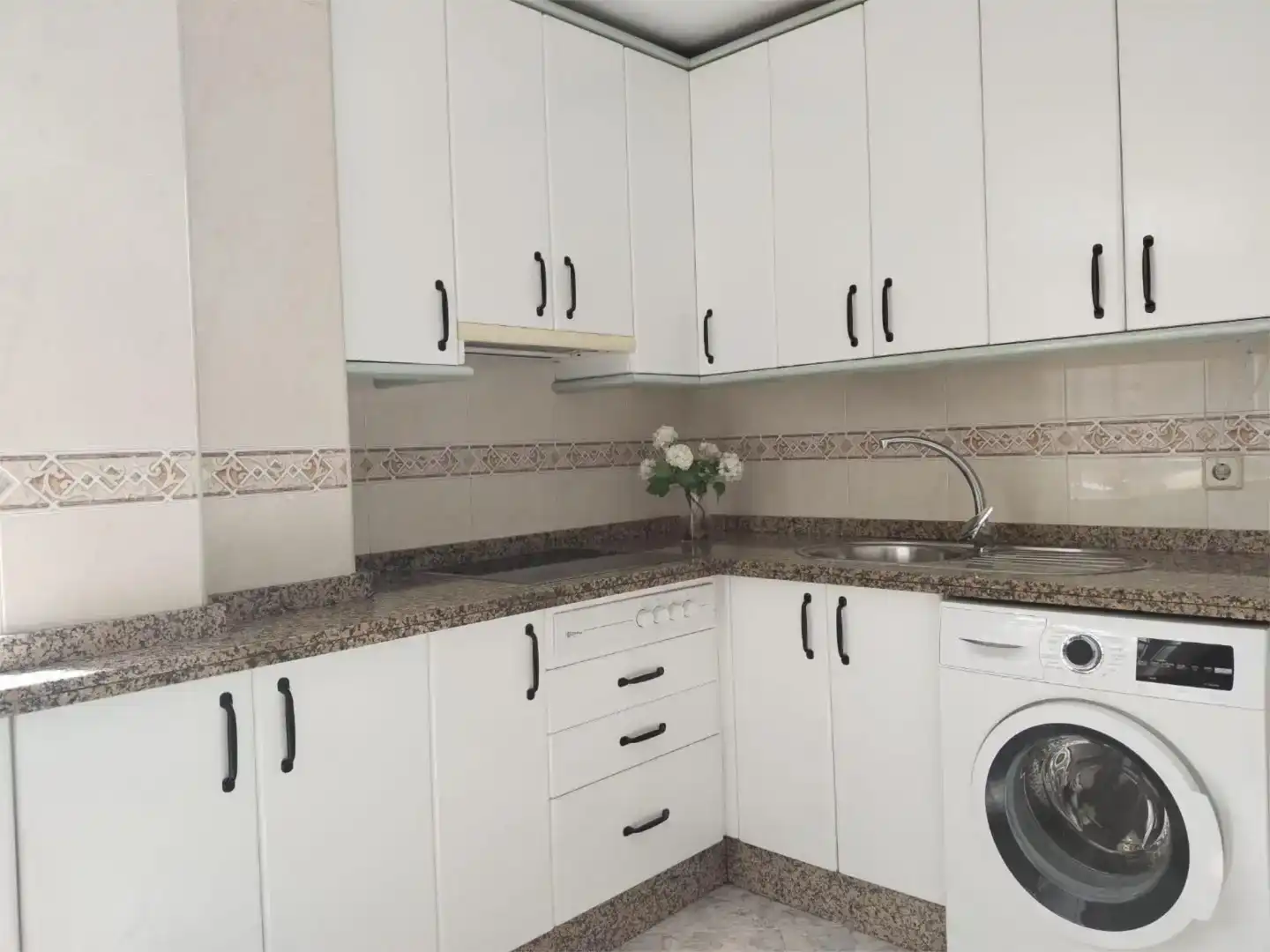 Cuina de Pis en venda en Málaga Capital amb Aire condicionat i Balcó