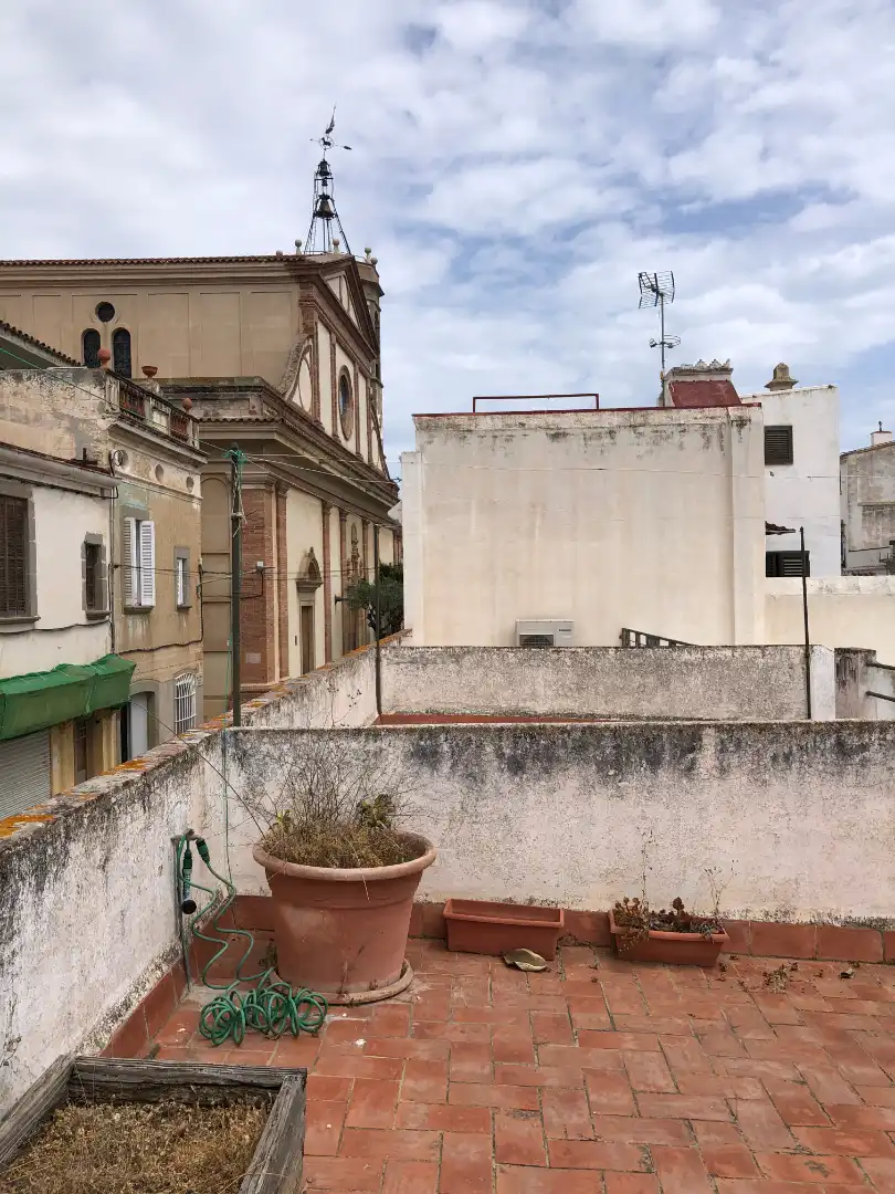 Vista exterior de Finca rústica en venta en Vilassar de Mar con Calefacción, Jardín privado y Terraza