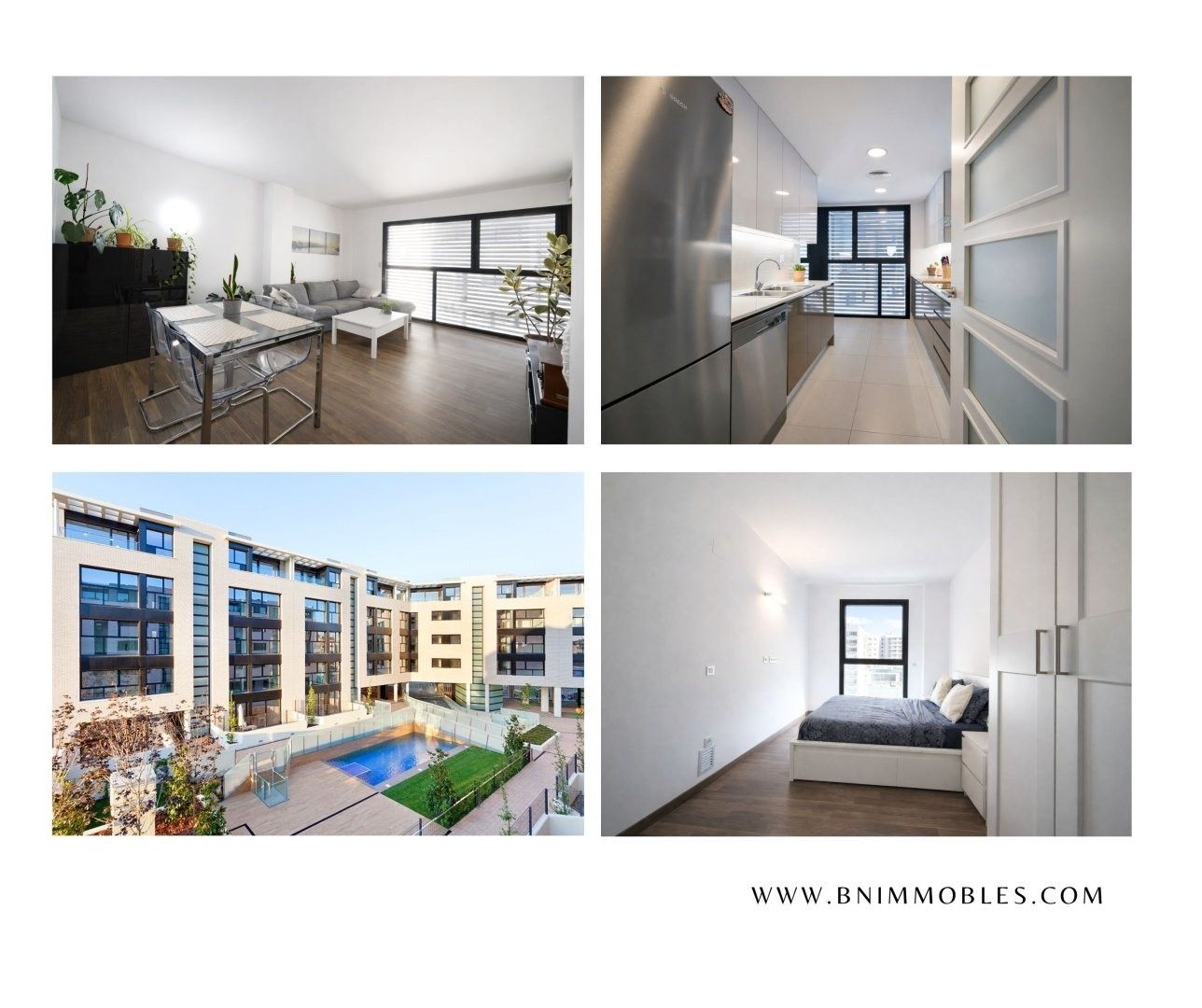 Vista exterior de Pis en venda en Terrassa amb Aire condicionat, Calefacció i Piscina