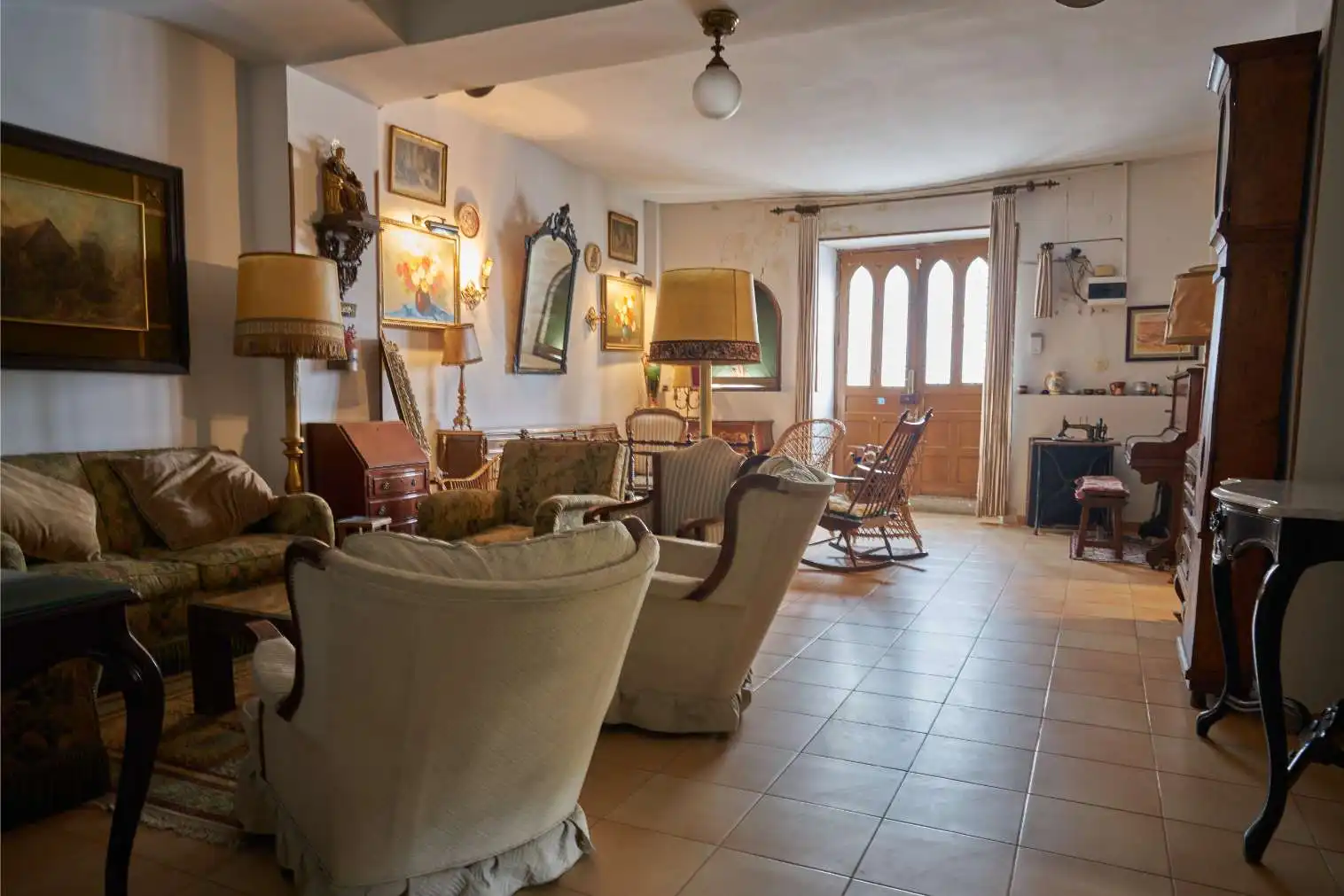 Living room of Detached homes for sale in Valdetorres de Jarama  with Private garden, Terrace and Swimming Pool