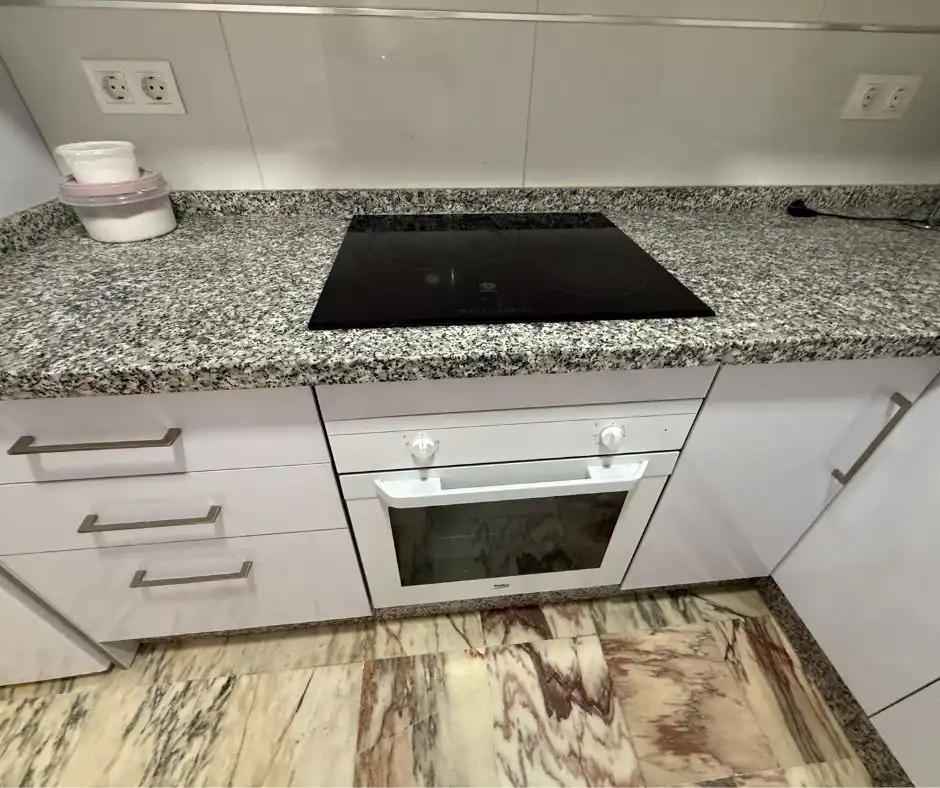Cocina de Casa o chalet de alquiler en El Portil con Aire acondicionado, Terraza y Amueblado