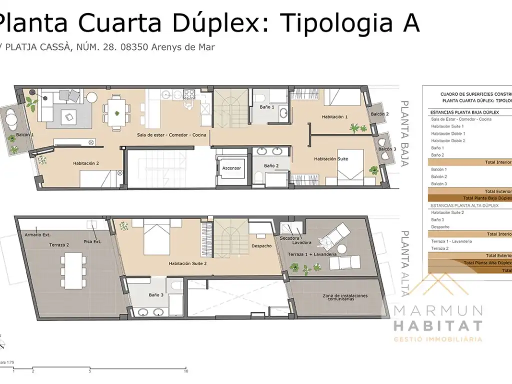 Dúplex en venda en Arenys de Mar amb Aire condicionat, Forn i Balcó