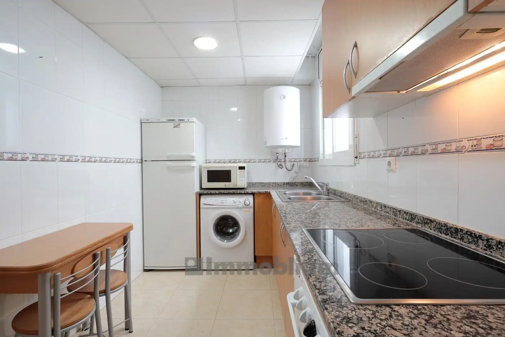 Küche von Wohnung zur Miete in Torredembarra mit Klimaanlage, Heizung und Privatgarten