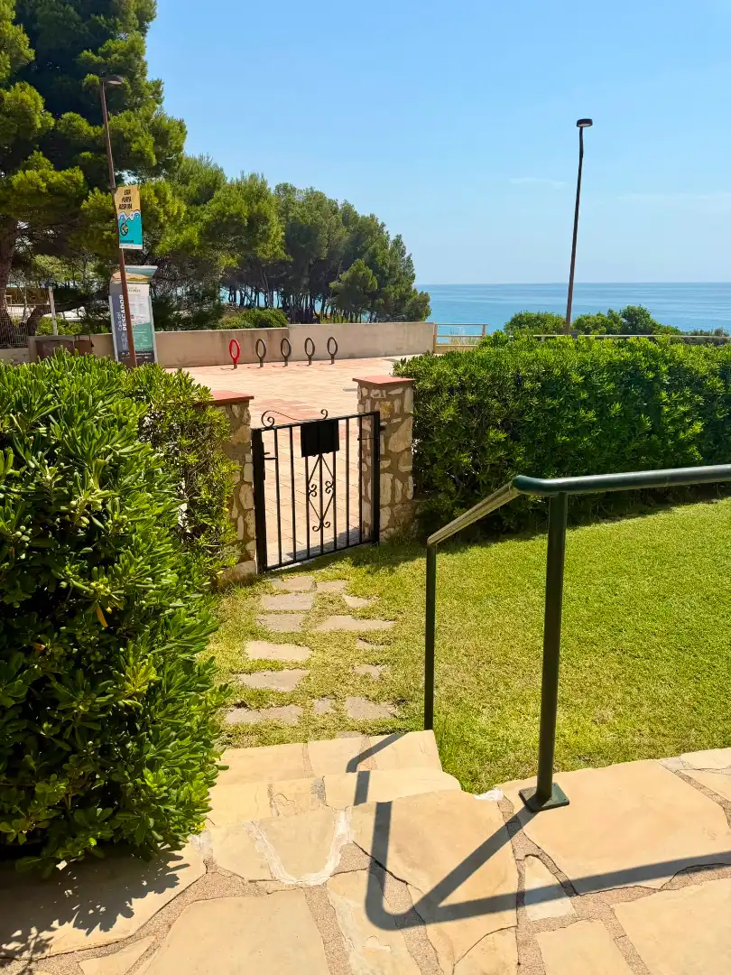 Garden of Flat for sale in Mont-roig del Camp  with Heating, Terrace and Furnished