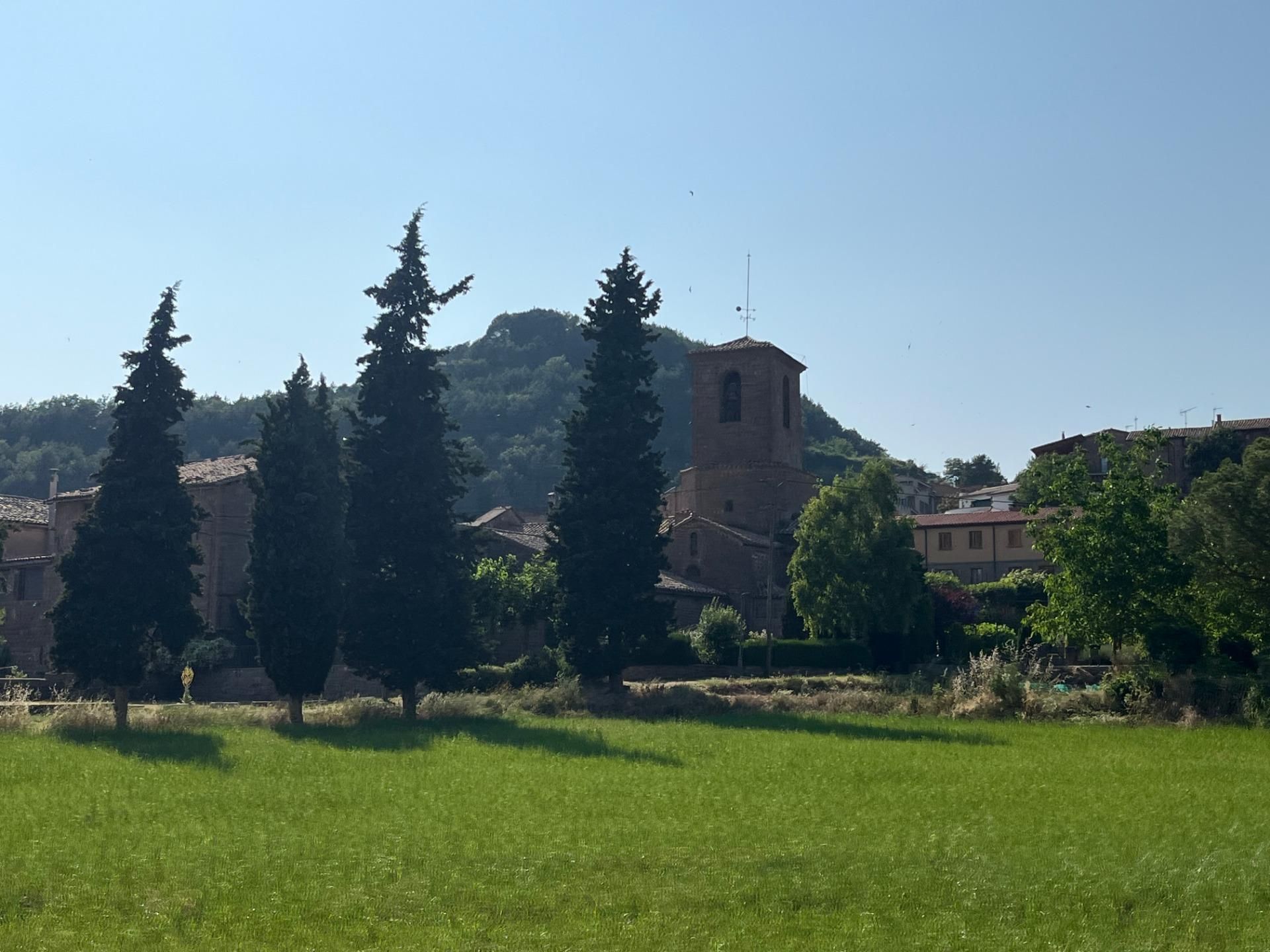 Vista exterior de Casa o xalet en venda en L'Estany amb Jardí privat