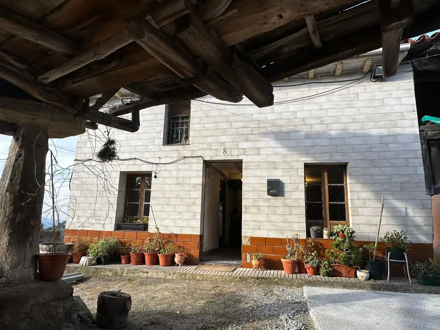 Exterior view of Houses for sale in Siero  with Heating, Terrace and Storage room