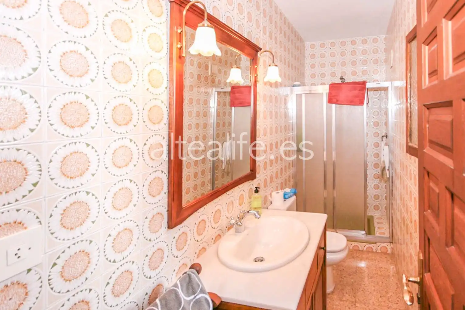 Badezimmer von Haus oder Chalet zum Verkauf in Altea mit Klimaanlage, Privatgarten und Terrasse