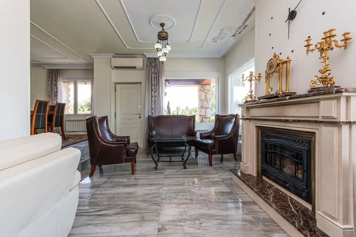Sala de estar de Casa o chalet en venta en Algete con Aire acondicionado, Calefacción y Trastero