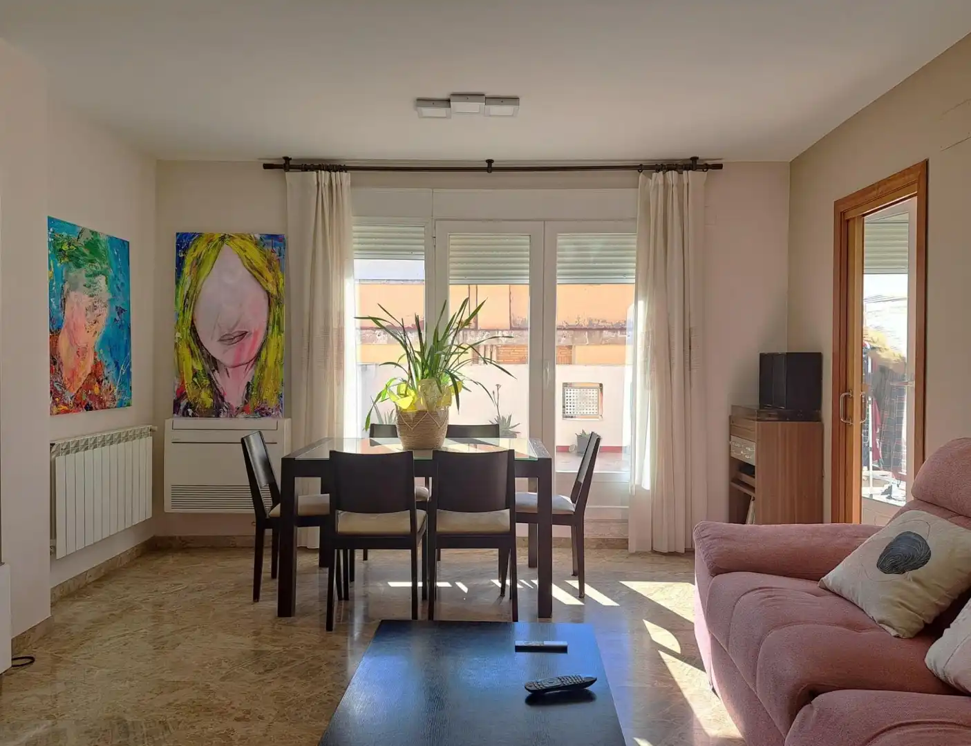 Dining room of Attic for sale in Requena  with Air Conditioner, Heating and Terrace