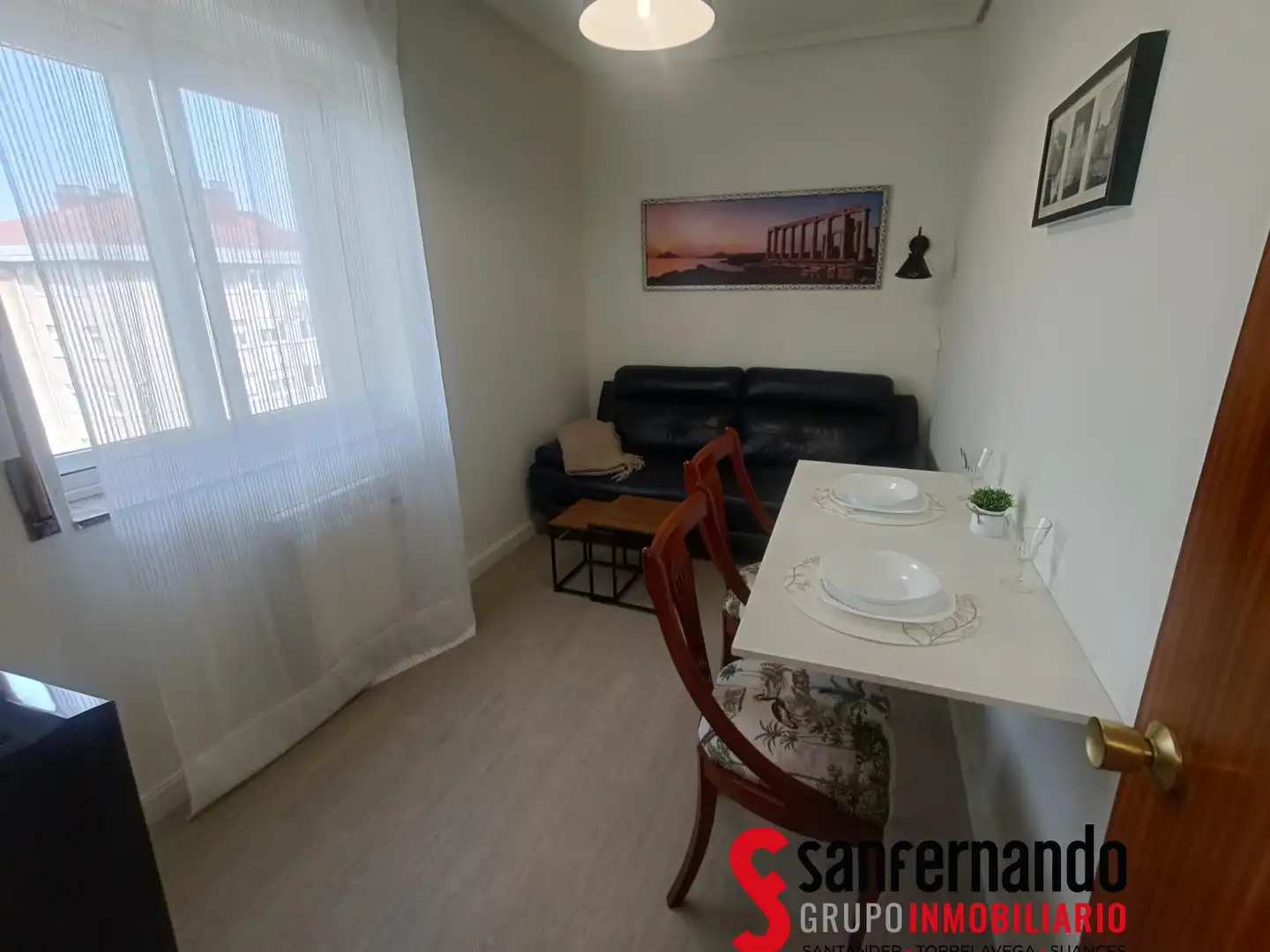 Sala de estar de Piso de alquiler en Santander con Calefacción y Amueblado
