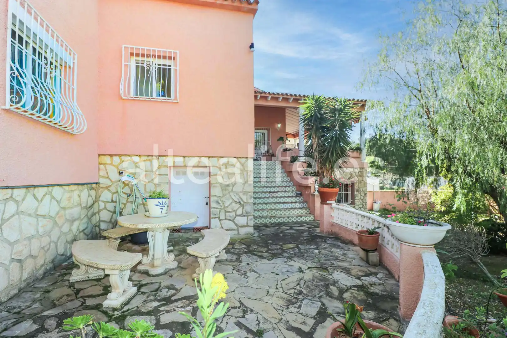 Exterior view of Houses for sale in L'Alfàs del Pi  with Air Conditioner, Heating and Private garden