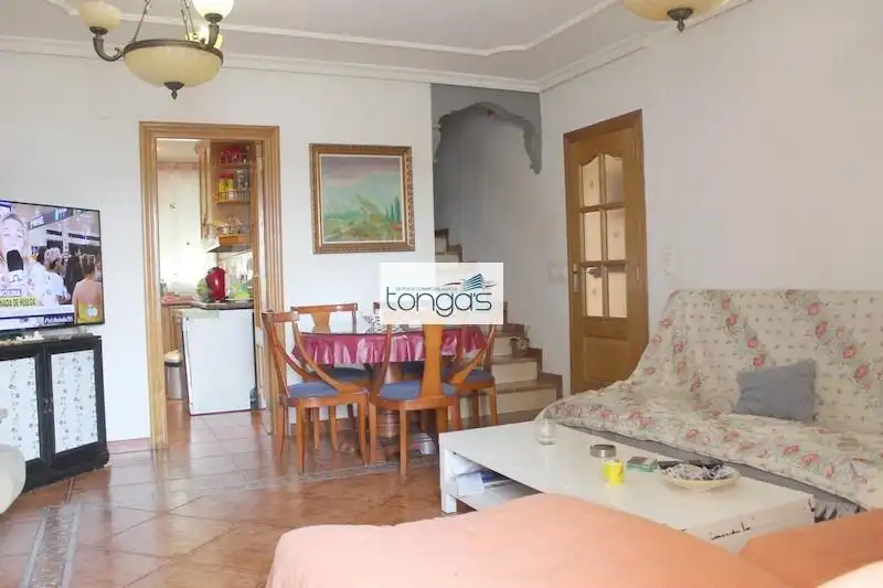 Sala d'estar de Àtic en venda en Xàtiva amb Aire condicionat, Calefacció i Terrassa