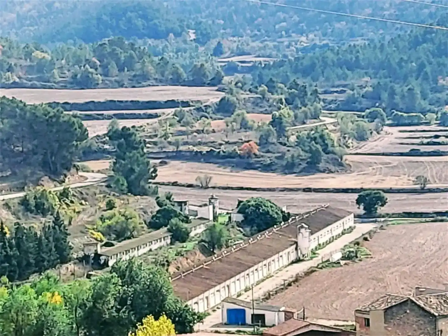 Vista exterior de Nau industrial en venda en Els Omells de na Gaia