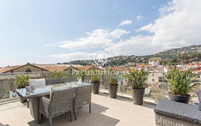 Terrasse von Dachboden zum verkauf in Alella mit Klimaanlage, Heizung und Privatgarten