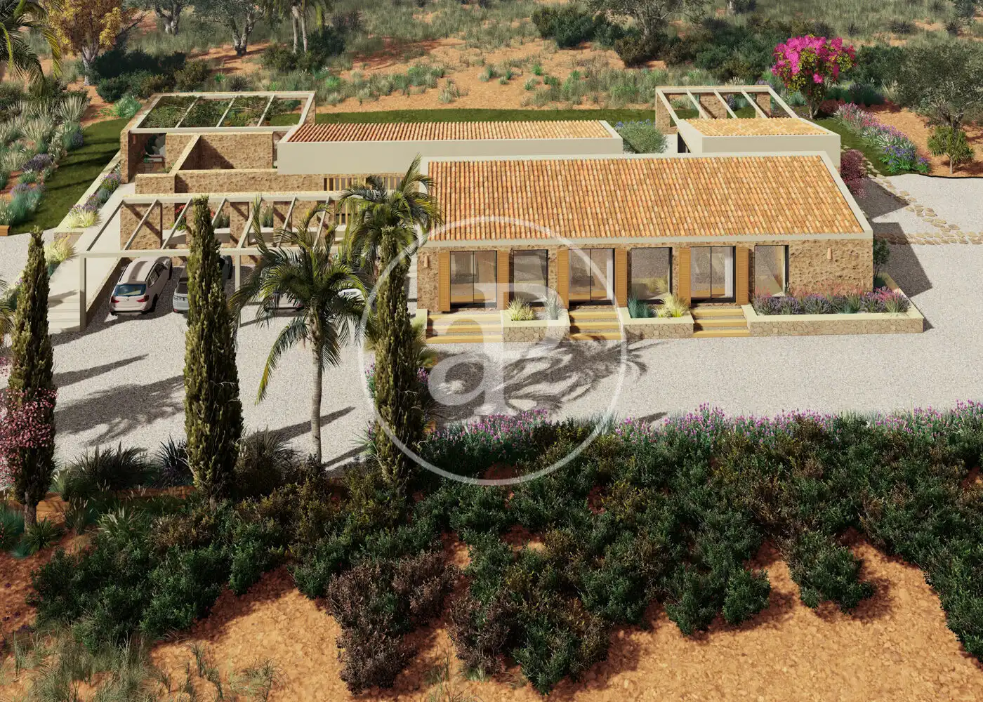 Jardín de Casa o chalet en venta en Sa Pobla con Aire acondicionado, Calefacción y Jardín privado