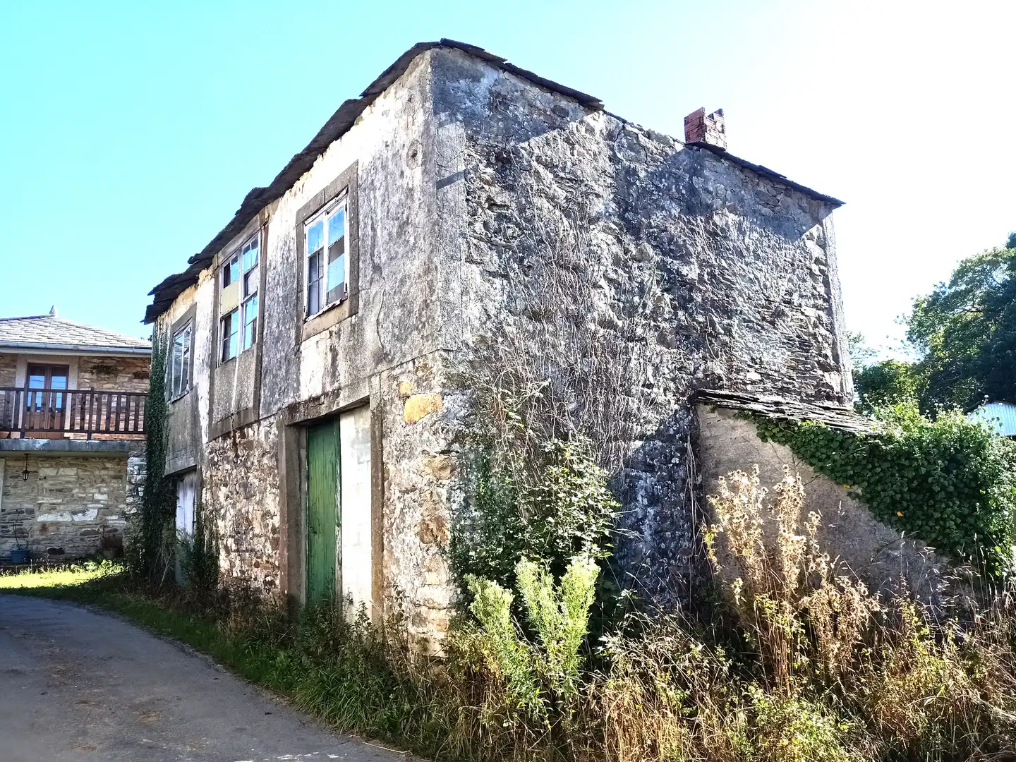 Vista exterior de Finca rústica en venta en Vilalba con Calefacción, Jardín privado y Terraza