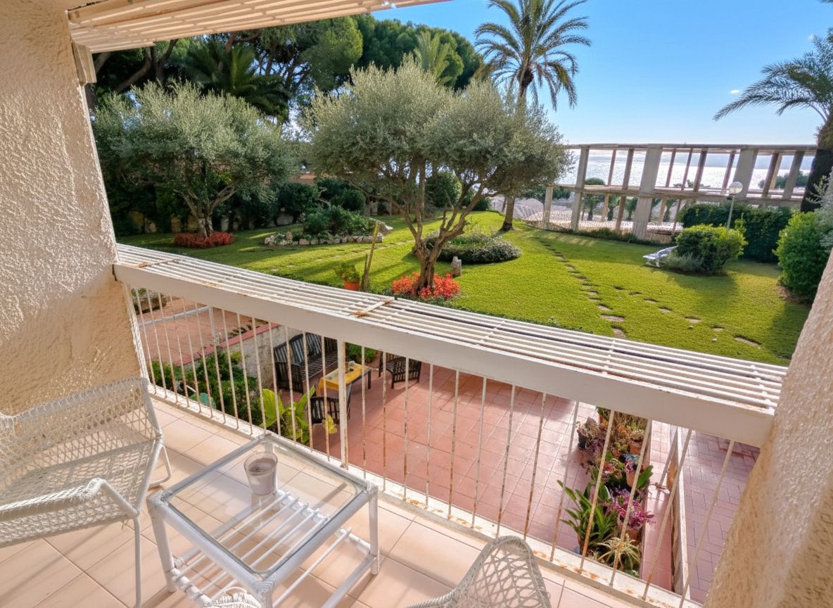 Jardí de Apartament en venda en Castell d'Aro, Platja d'Aro i s'Agaró amb Terrassa, Moblat i Balcó