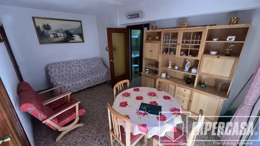 Sala de estar de Piso en venta en Navajas con Trastero y Amueblado