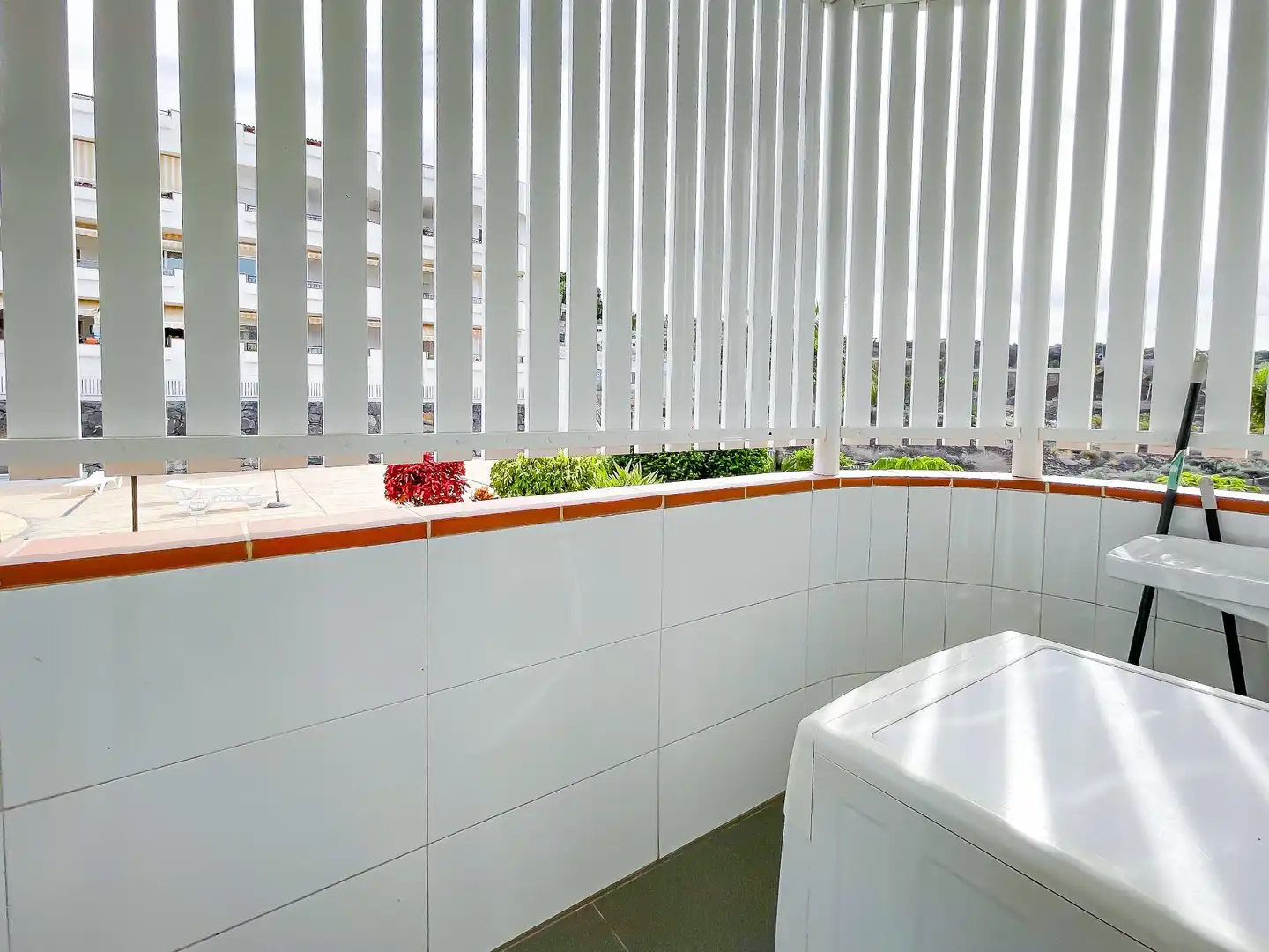 Terraza de Apartamento en venta en Santiago del Teide con Jardín privado, Terraza y Trastero