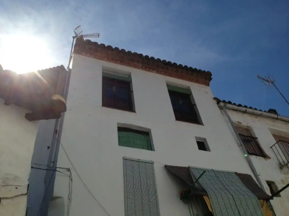 Vista exterior de Casa adosada en venda en Galaroza