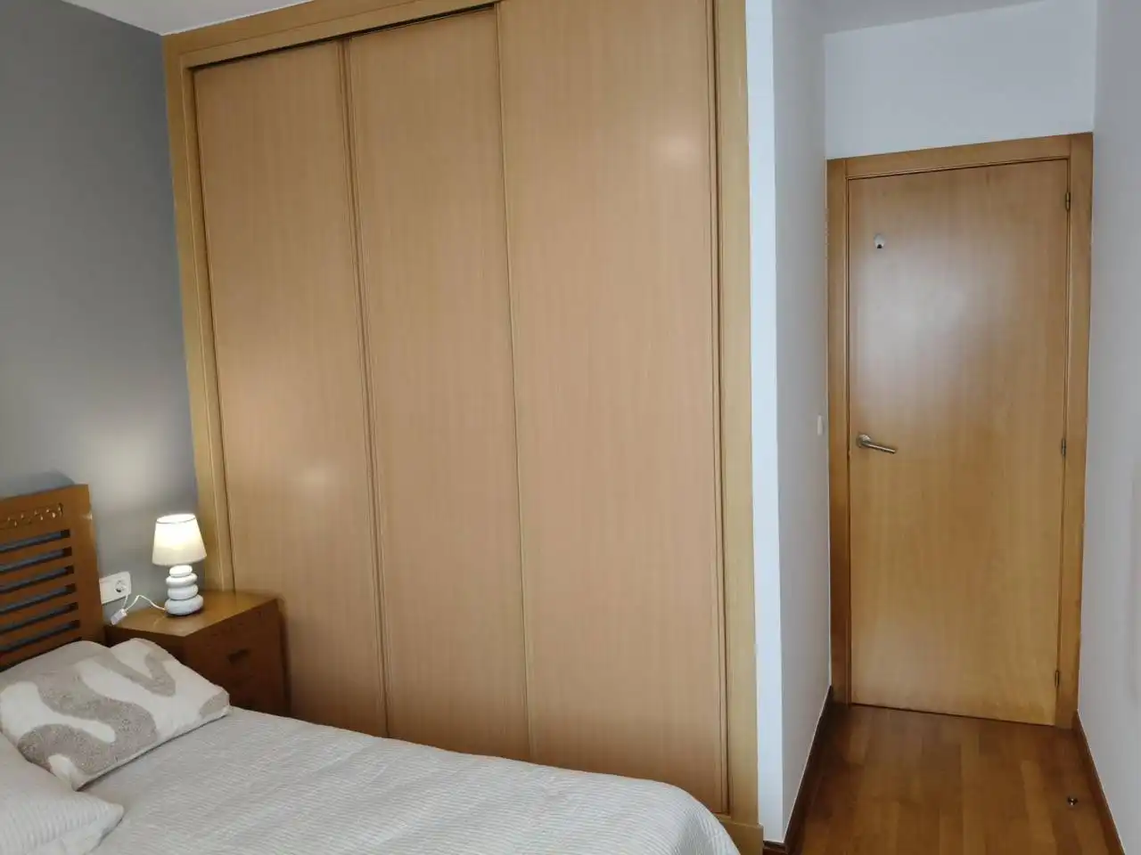 Bedroom of Flat for sale in Cariño  with Heating, Storage room and Furnished